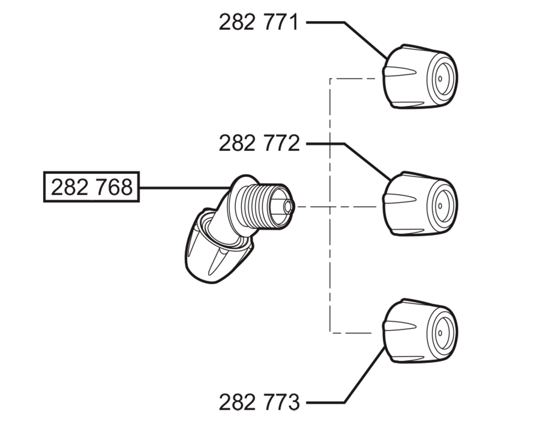 Pièces BUSE PROFESSIONNELLE (Ref.13212)